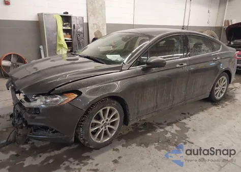 2017 Ford Fusion Se from USA, damaged, VIN 3FA6P0H77HR377188